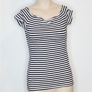 Coventry Striped off the shoulder Shirt